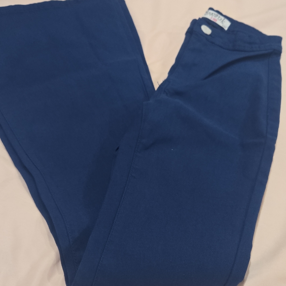 SWANK Blue Flare Wide Leg Jeans